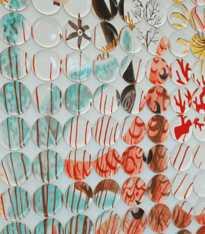 Molly Hatch - Reef Painting at the Anecdote Closeup